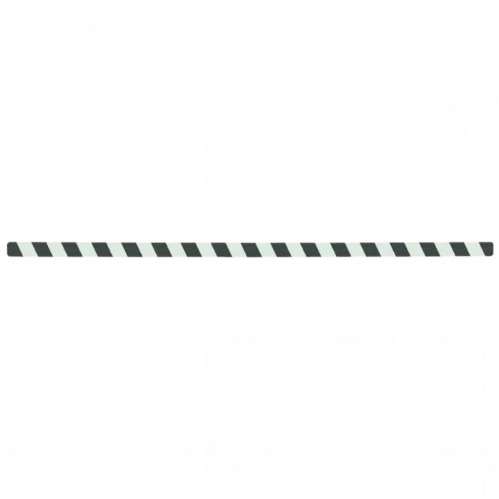 Produktabbildung: Mehlhose m2-Antirutschbelag™ nachleuchtend-schwarz, 10 Stk, LxB 25 x 800 mm