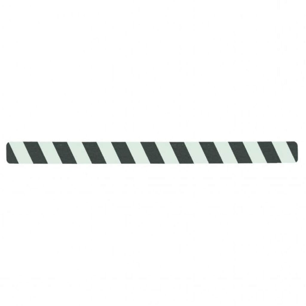 Produktabbildung: Mehlhose m2-Antirutschbelag™ nachleuchtend-schwarz, 10 Stk, LxB 50 x 650 mm