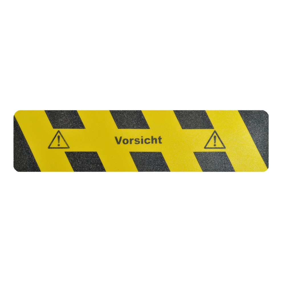 Produktabbildung: m2-Antirutschbelag™ "Vorsicht", LxB 610 x 150 mm