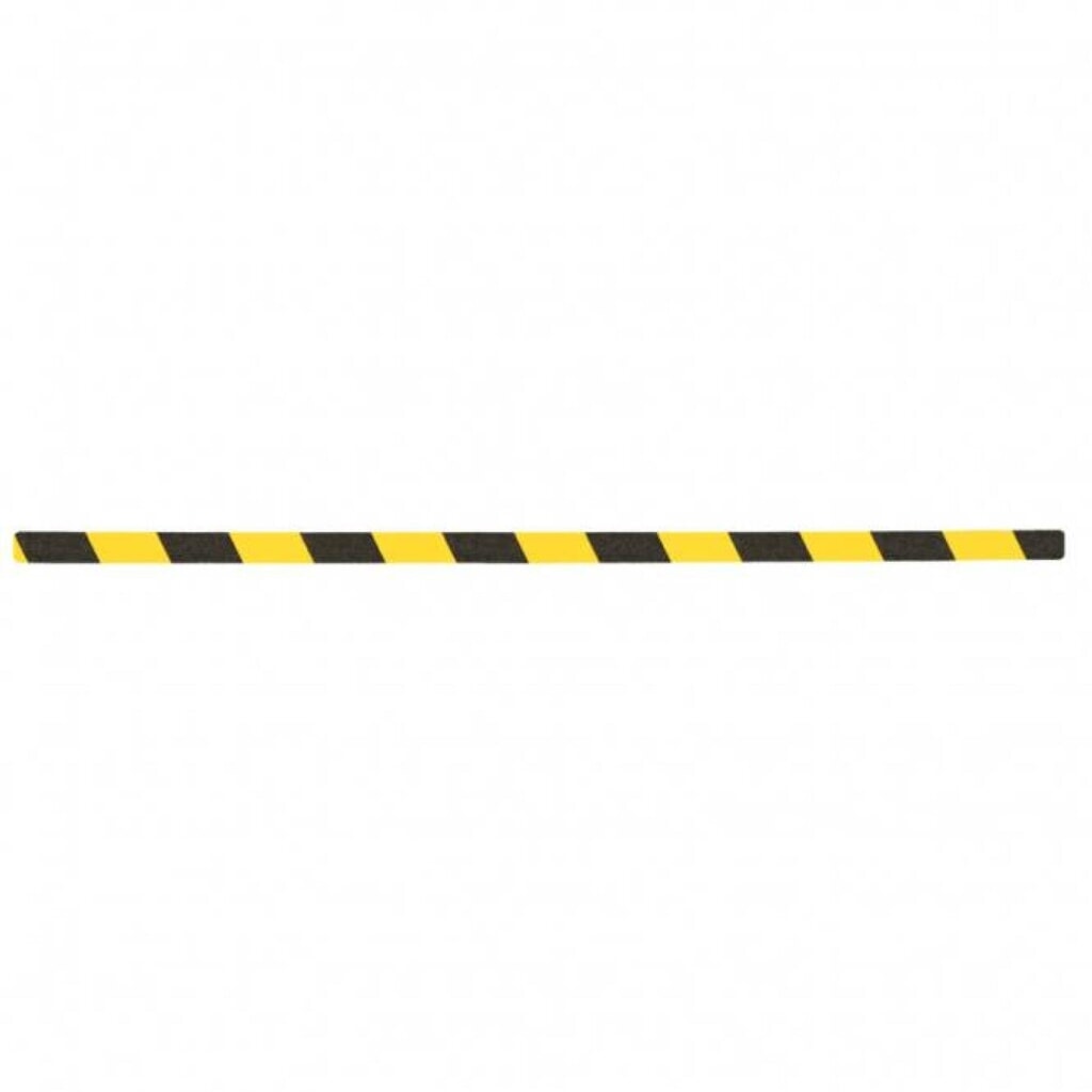 Mehlhose m2-Antirutschbelag™ Warnmarkierung, 10 Stk LxB 800 x 25 mm, gelb-schwarz Produktabbildung Nr. 1: Mehlhose m2-Antirutschbelag™ Warnmarkierung, 10 Stk LxB 800 x 25 mm, gelb-schwarz