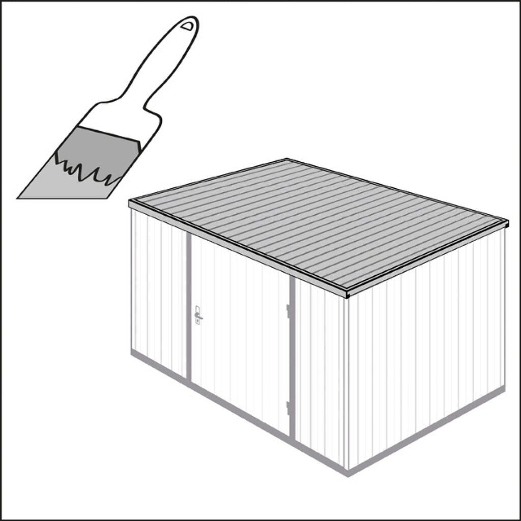 Mehrpreis Dachoberflächenlackierung für MC, MCI, ST, STI, RB, MB und GM 1 m Produktabbildung: Mehrpreis Dachoberflächenlackierung für MC, MCI, ST, STI, RB, MB und GM 1 m