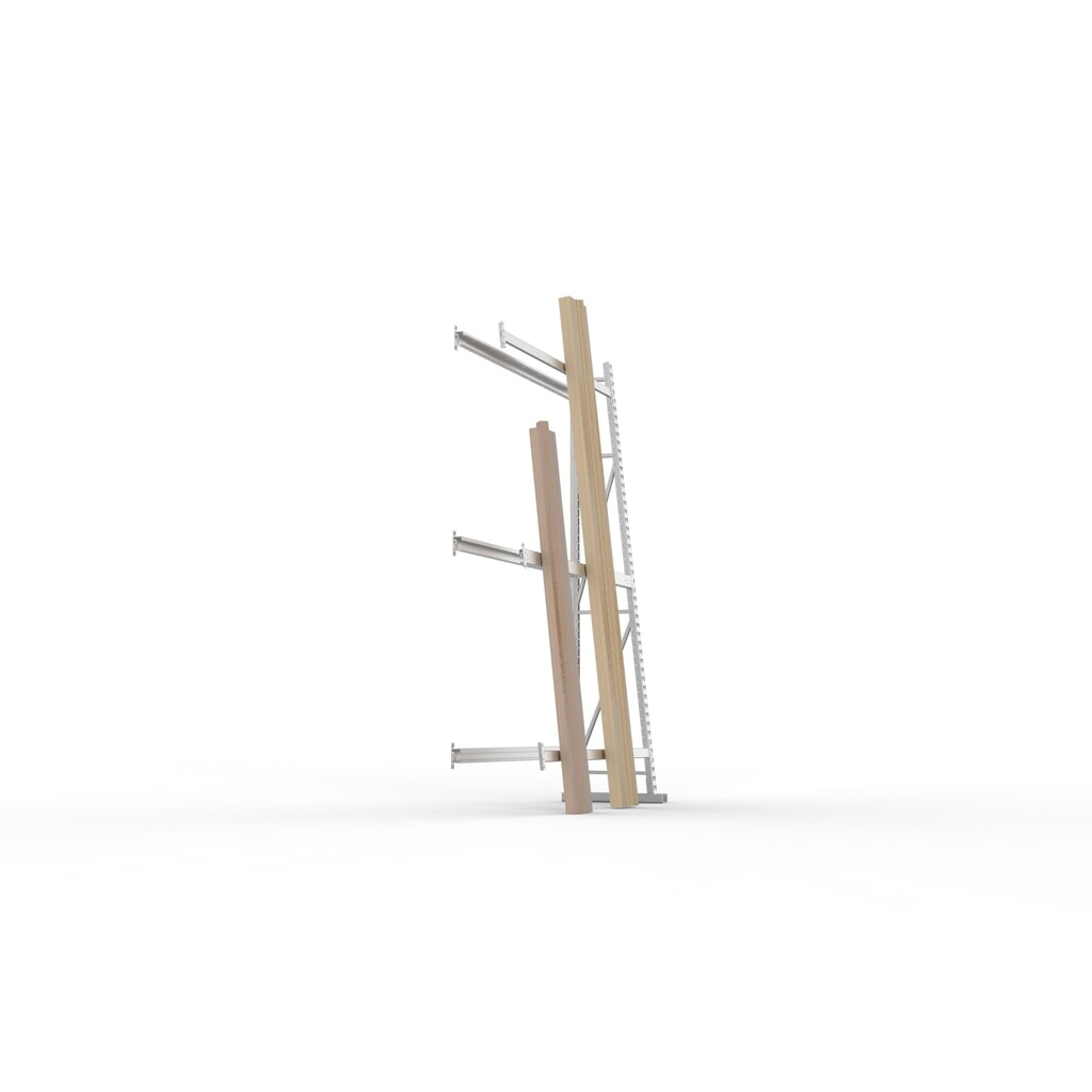 META Vertikalregal, einseitig, AF, HxBxT 2.500 x 1.400 x 500 mm Produktabbildung Nr. 4: META Vertikalregal, einseitig, AF, HxBxT 2.500 x 1.400 x 500 mm