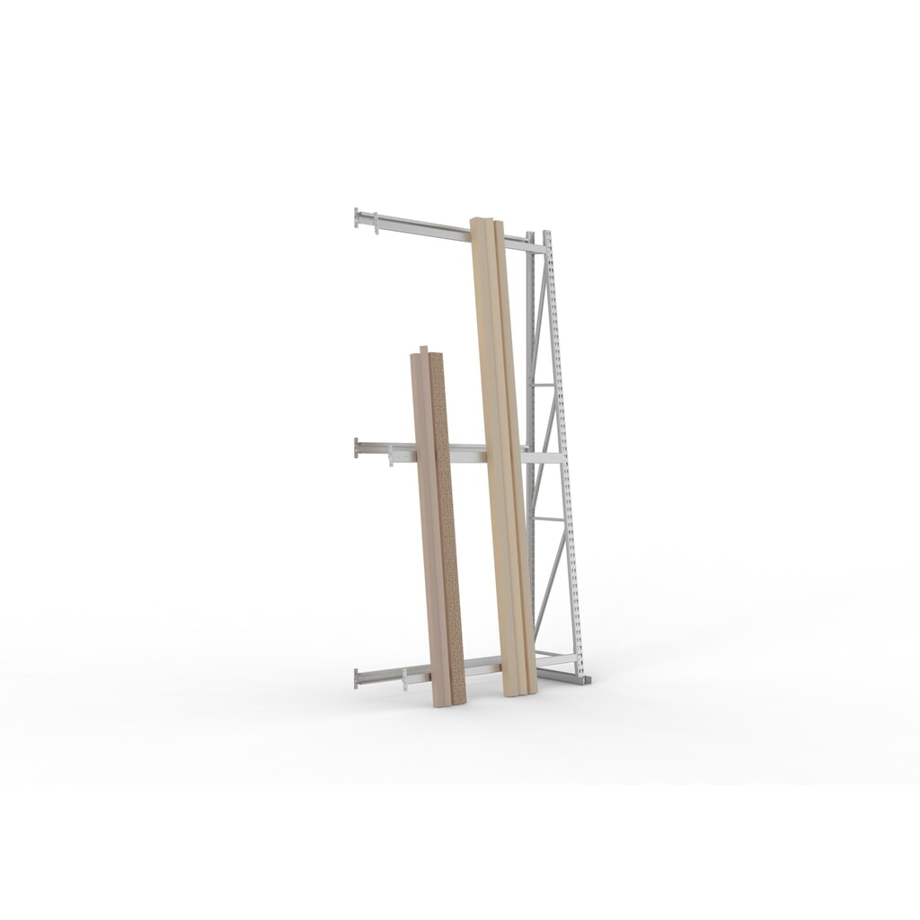 Produktabbildung Nr. 3: META Vertikalregal, einseitig, AF, HxBxT 3.000 x 1.400 x 500 mm