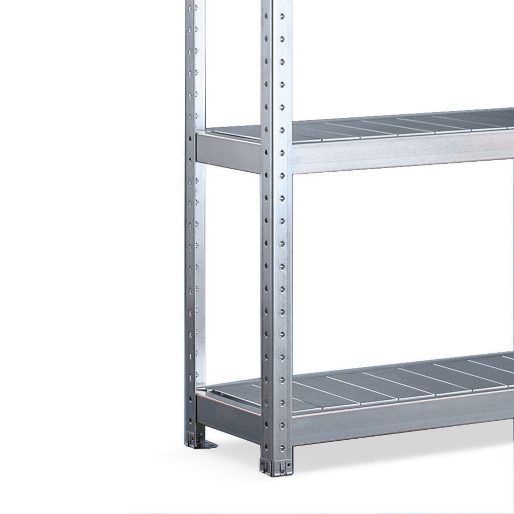 Produktabbildung Nr. 2: META Weitspannregal, mit Stahlpaneelen, FL 500 kg, HxBxT 1.970 x 1.700 x 400 mm
