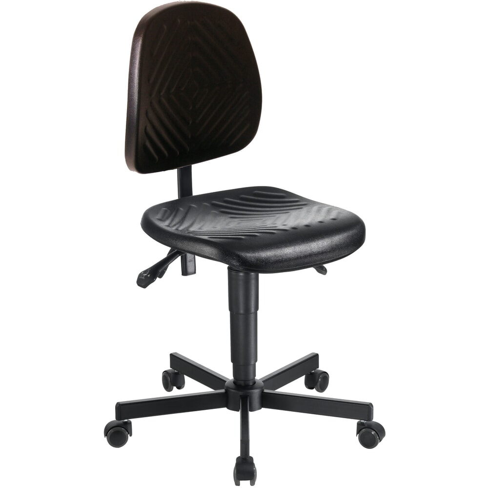 Produktabbildung: meychair Arbeitsdrehstuhl Workster Basic, Sitzhöhe 500-640 mm, Stahlgestell, Rollen