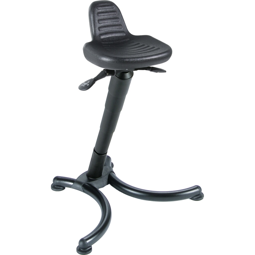 meychair Stehhilfe, Sitzhöhe 630-840 mm, Bodengleiter Produktabbildung: meychair Stehhilfe, Sitzhöhe 630-840 mm, Bodengleiter