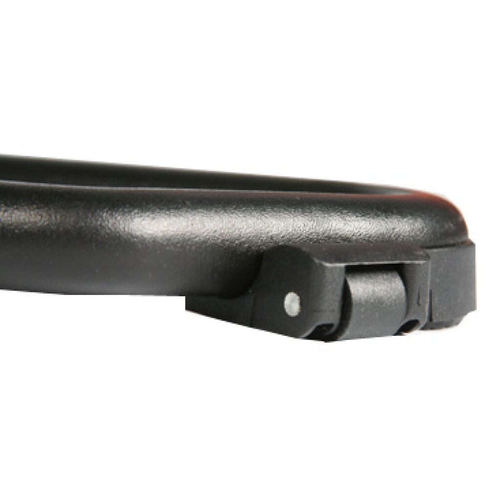 Produktabbildung Nr. 2: meychair Stehhilfe mit Rollen, neigbarer PU-Sitz, Sitzhöhe 610-860 mm, Bodengleiter, Standfuss