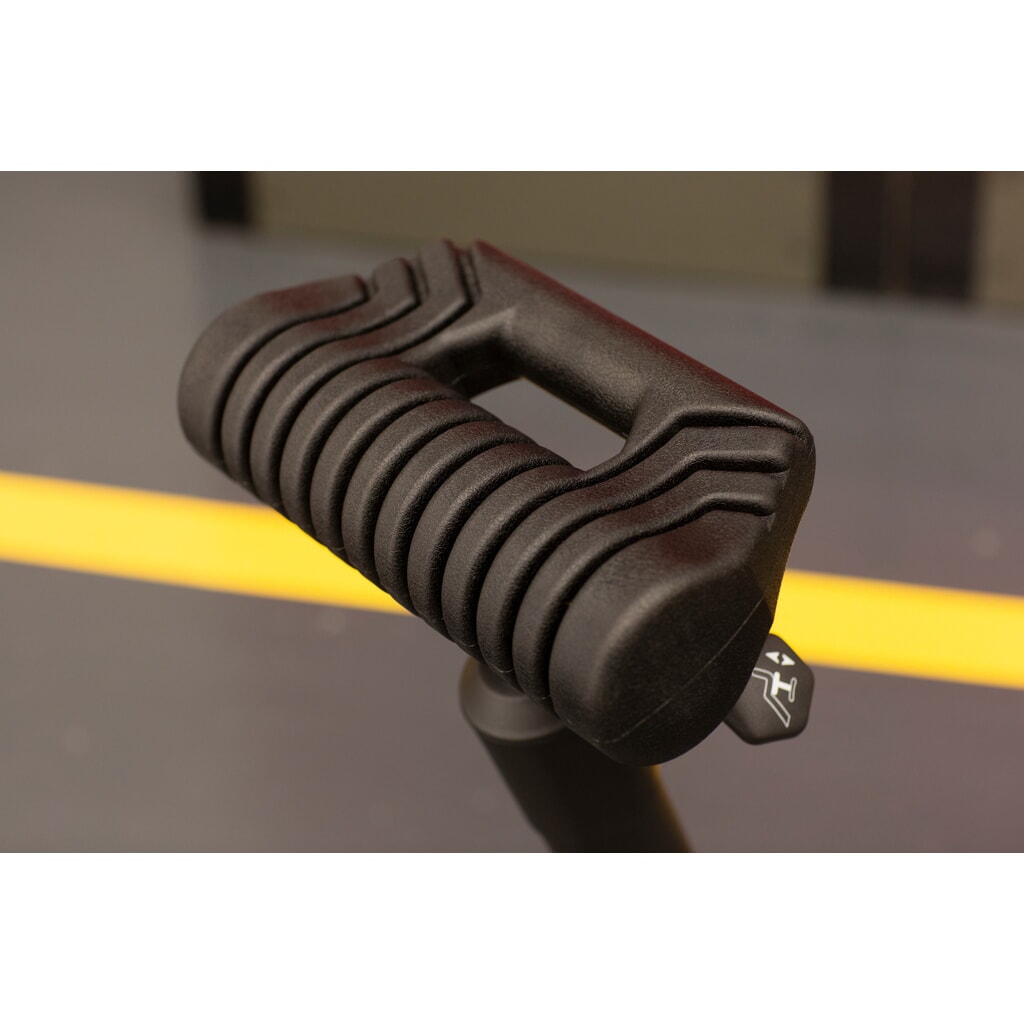 Produktabbildung Nr. 5: meychair Stehhilfe, PU-Rundsitz, Sitzhöhe 630-840 mm, Gabel-Standfuss, Tragegriff, ESD