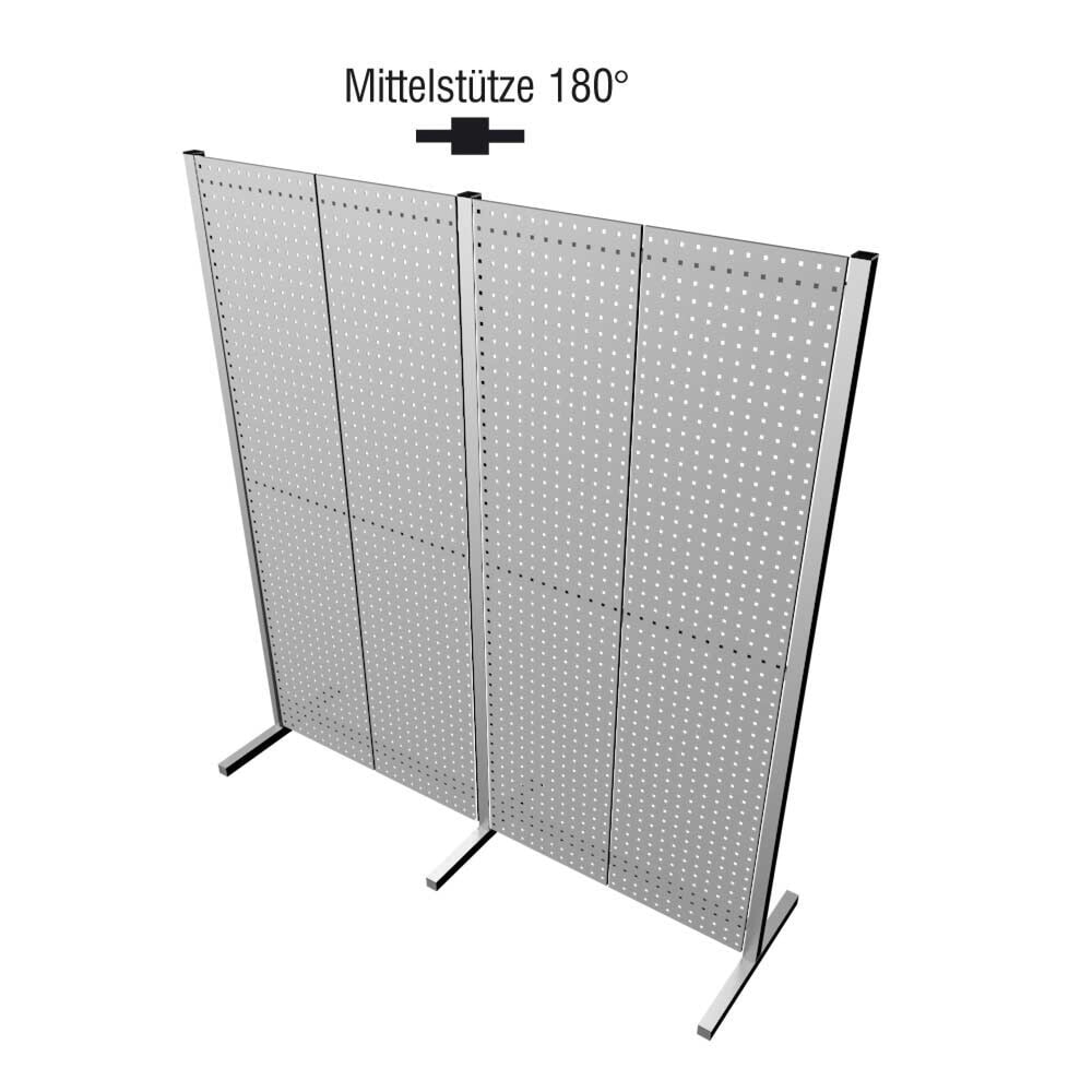 Produktabbildung: Mittelstütze 180° für Kappes RasterPlan Loch-/Schlitzplatten