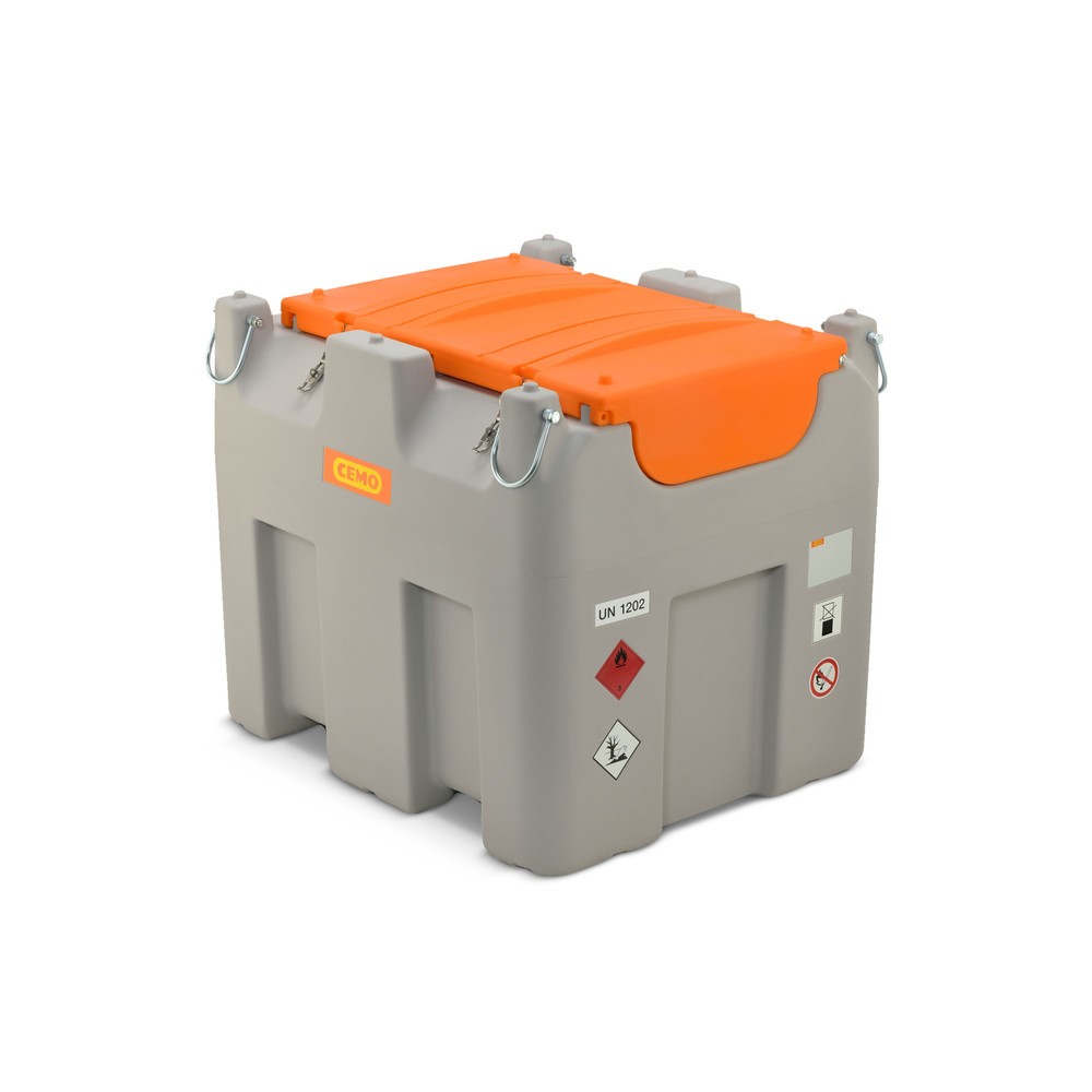 Produktabbildung: Mobile Diesel-/AdBlue®-Tankanlage CEMO, 850/100 l Premium, Cematic 230 V