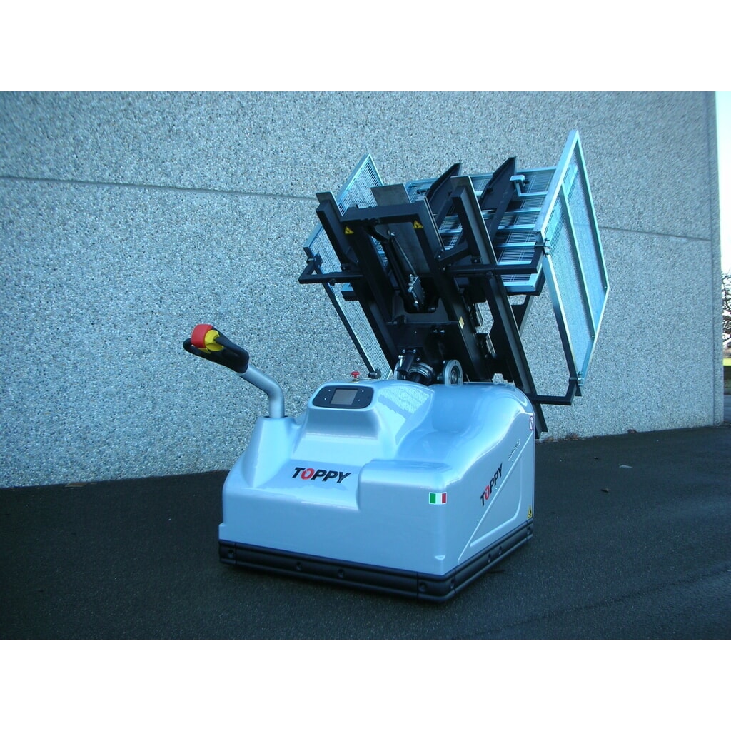 Toppy Mobiler Palettenwender, Öffnung 600 - 1.800 mm, TK 1.500 kg Produktabbildung Nr. 5: Toppy Mobiler Palettenwender, Öffnung 600 - 1.800 mm, TK 1.500 kg