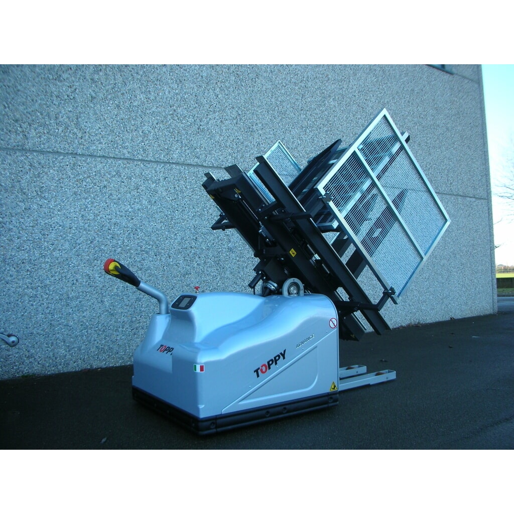 Toppy Mobiler Palettenwender, Öffnung 600 - 1.800 mm, TK 1.500 kg Produktabbildung Nr. 6: Toppy Mobiler Palettenwender, Öffnung 600 - 1.800 mm, TK 1.500 kg