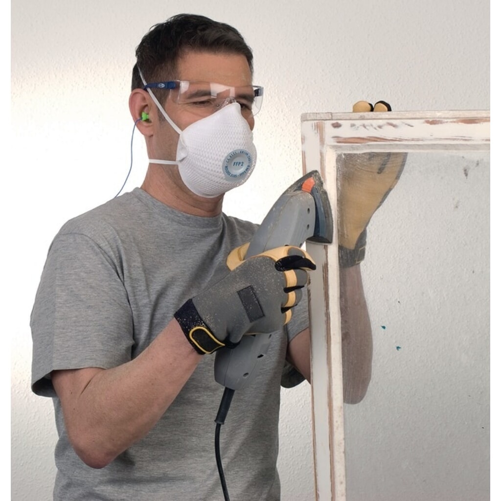 MOLDEX®Atemschutzmaske AIR 310501, mit Ausatemventil, FFP2 / V NR D, 10St./KT Produktabbildung Nr. 2: MOLDEX®Atemschutzmaske AIR 310501, mit Ausatemventil, FFP2 / V NR D, 10St./KT