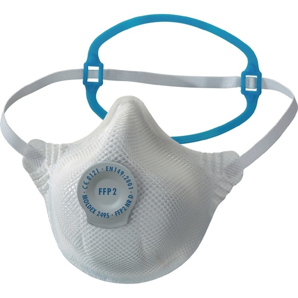 Produktabbildung Nr. 1: MOLDEX®Atemschutzmaske Smart Solo® 249501, mit Ausatemventil, FFP2 / V NR D, 20St./KT