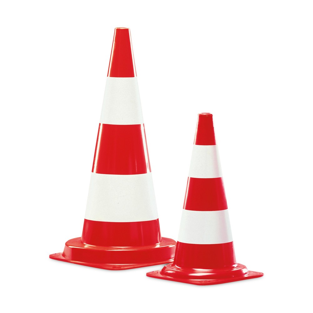 Produktabbildung: MORAVIA Leitkegel aus PVC, tagesleuchtend