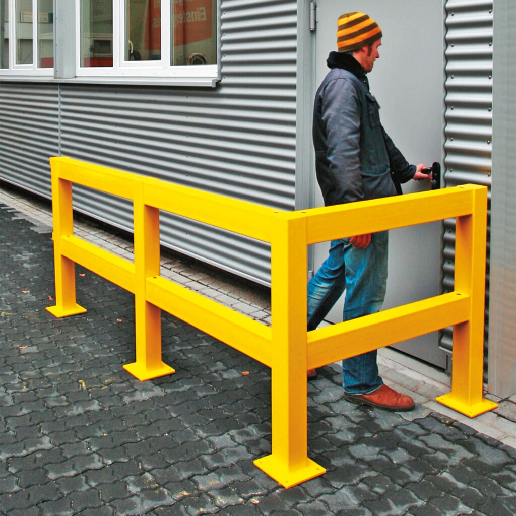 Produktabbildung Nr. 5: MORAVIA Holmsatz für Rammschutzgeländer, Aussenbereich, 1.000 mm Länge