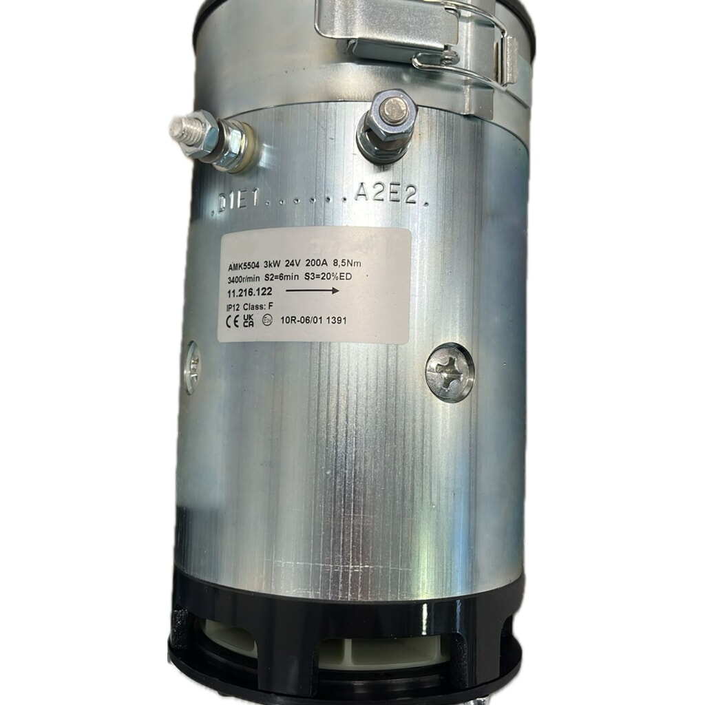 Produktabbildung: Motor für mobilen Palettenwender, belüftet