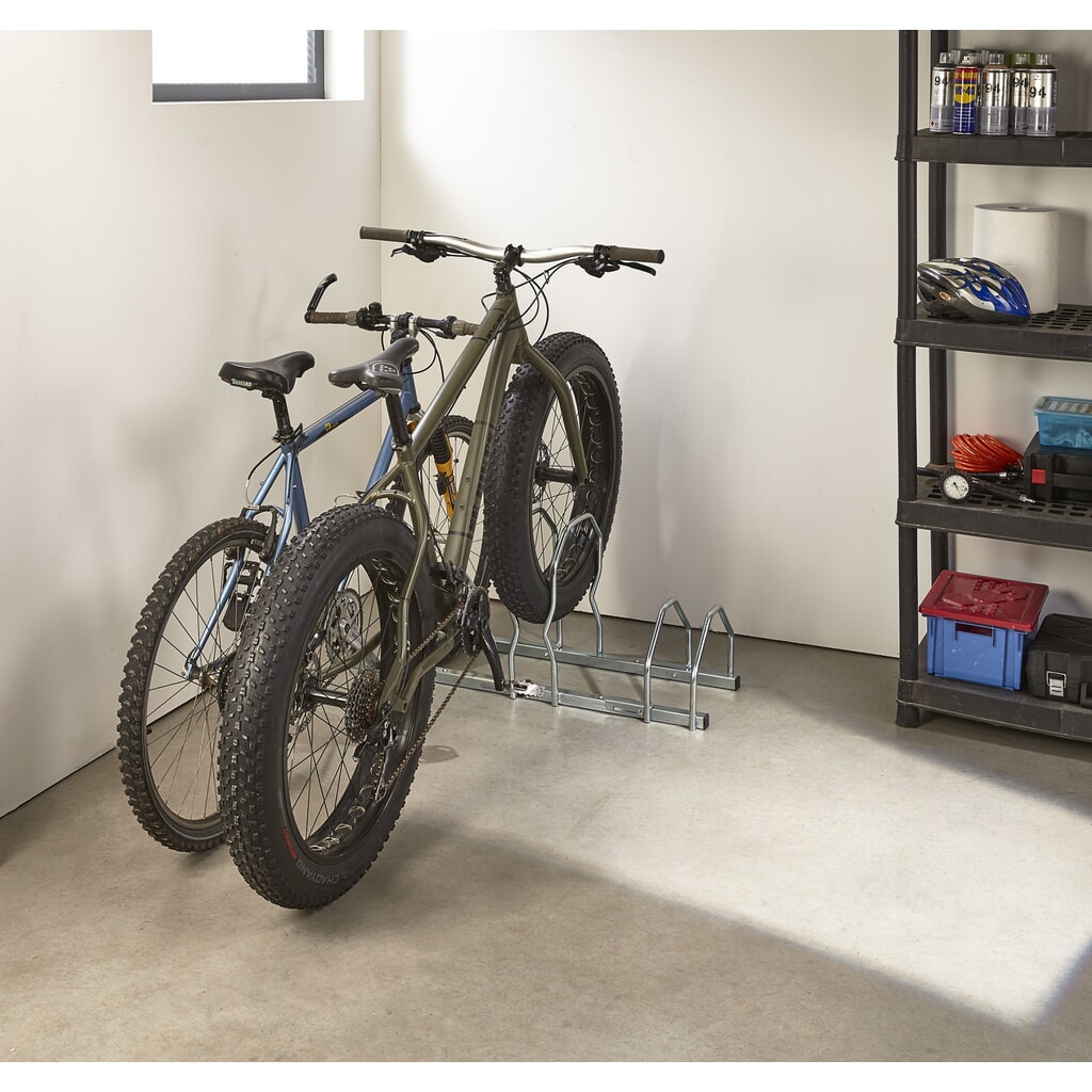MOTTEZ Fahrradständer für 3 Fahrräder, 2 Ebenen FAT BIKE Produktabbildung Nr. 4: MOTTEZ Fahrradständer für 3 Fahrräder, 2 Ebenen FAT BIKE