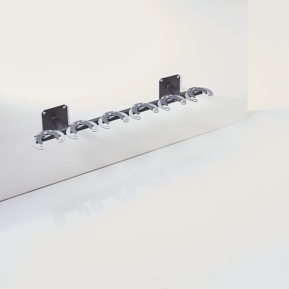 Produktabbildung Nr. 1: MOTTEZ Tretrollerwandhalter mit 6 Plätzen