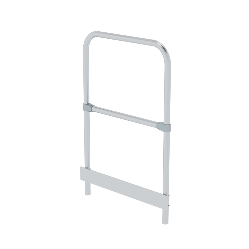 Produktabbildung: Munk Geländer stirnseitig Plattformbreite / Stufenbreite 600mm