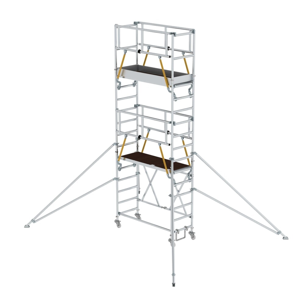 Produktabbildung: Munk Klappgerüst SG 0,75 x 1,80 m mit Ausleger Plattformhöhe 4,04 m