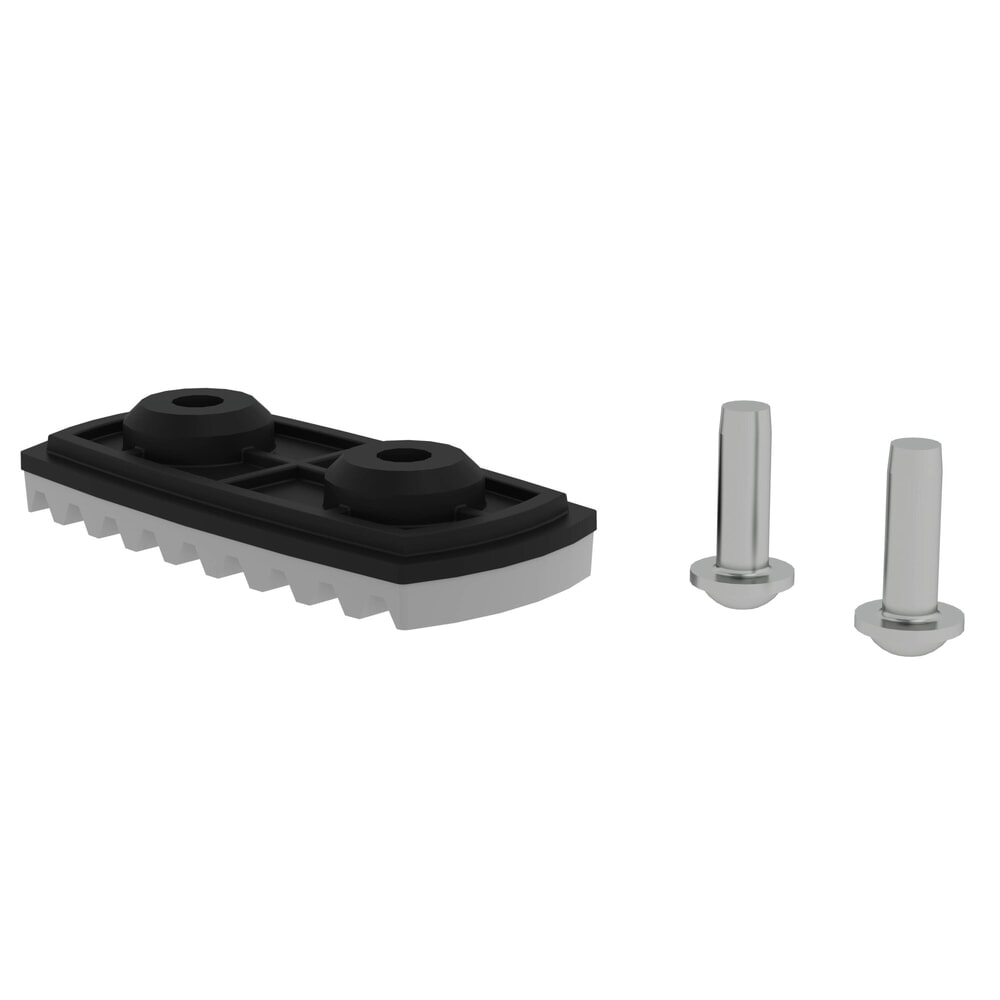 Produktabbildung Nr. 2: Munk nivello®-Fussplatte für glatte Untergründe für Holmhöhe 58/73 mm