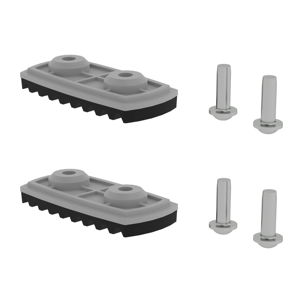 Produktabbildung: Munk nivello®-Fussplatte Standard für Holmhöhe 58/73 mm