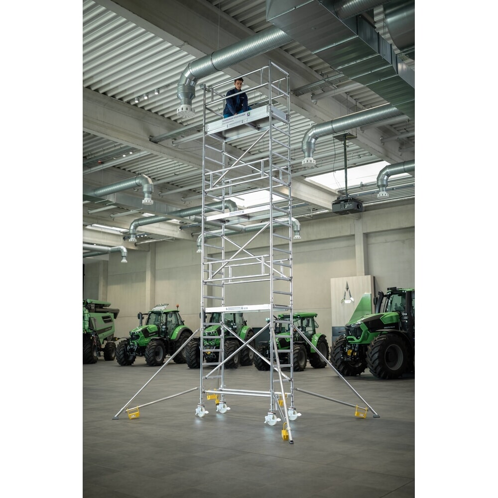 Produktabbildung Nr. 2: Munk Rollgerüst 0,75 x 1,80 m mit Ausleger Plattformhöhe 3,35 m