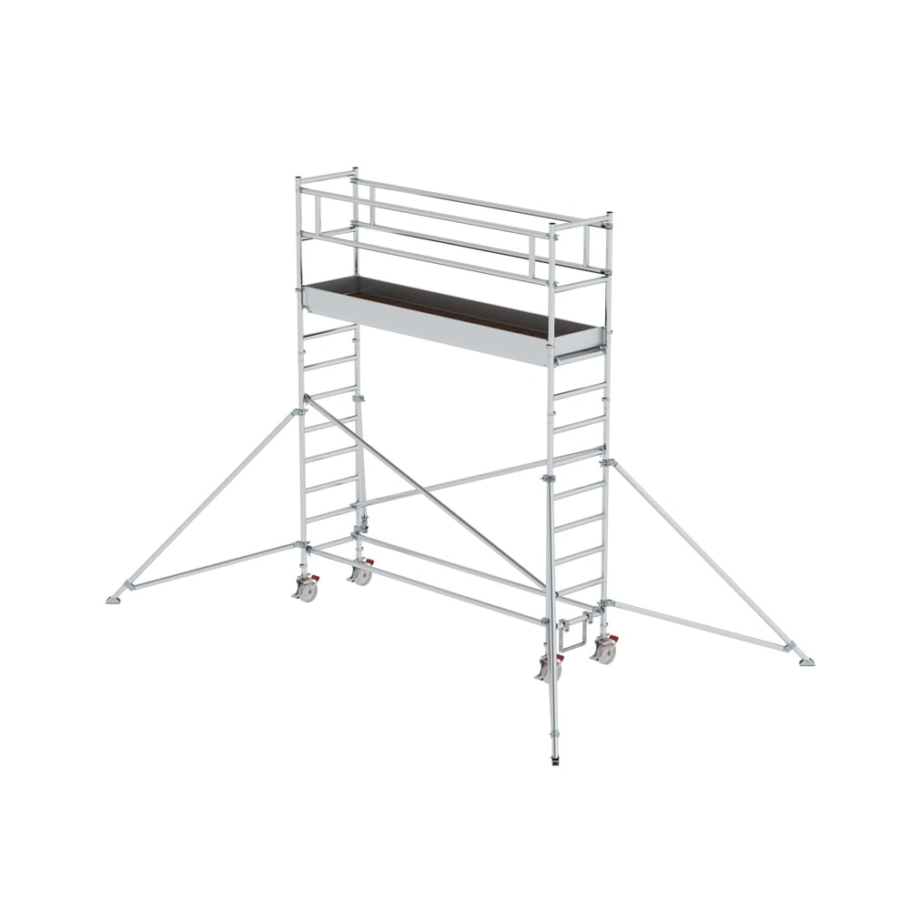 Produktabbildung: Munk Rollgerüst 0,75 x 3,0 m mit Ausleger Plattformhöhe 3 m