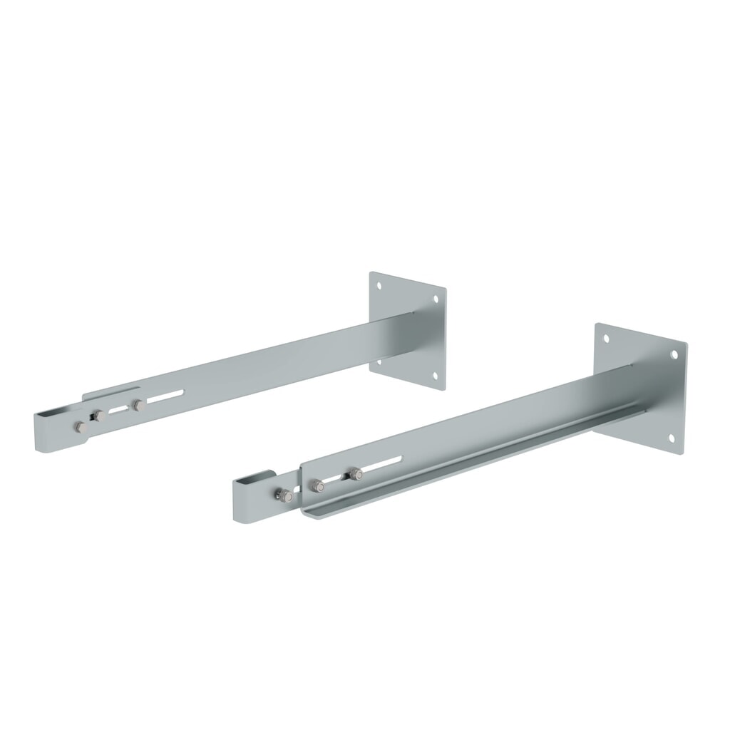 Produktabbildung: Munk Sonderwandhalter, starr 800-900mm, Stahl-verzinkt