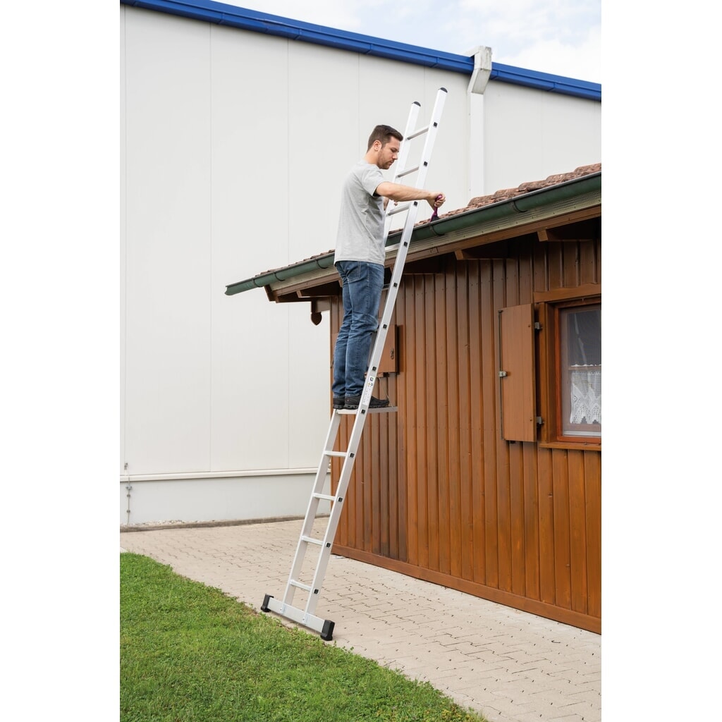Munk Sprossen-Anlegeleiter 350 mm breit mit Standard-Traverse 12 Sprossen Produktabbildung Nr. 2: Munk Sprossen-Anlegeleiter 350 mm breit mit Standard-Traverse 12 Sprossen