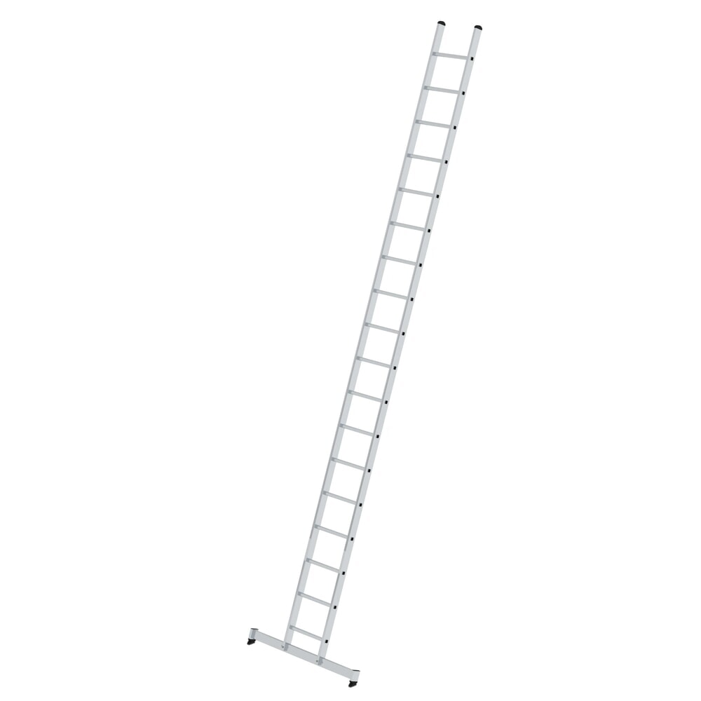 Produktabbildung: Munk Sprossen-Anlegeleiter mit nivello®-Traverse 18 Sprossen