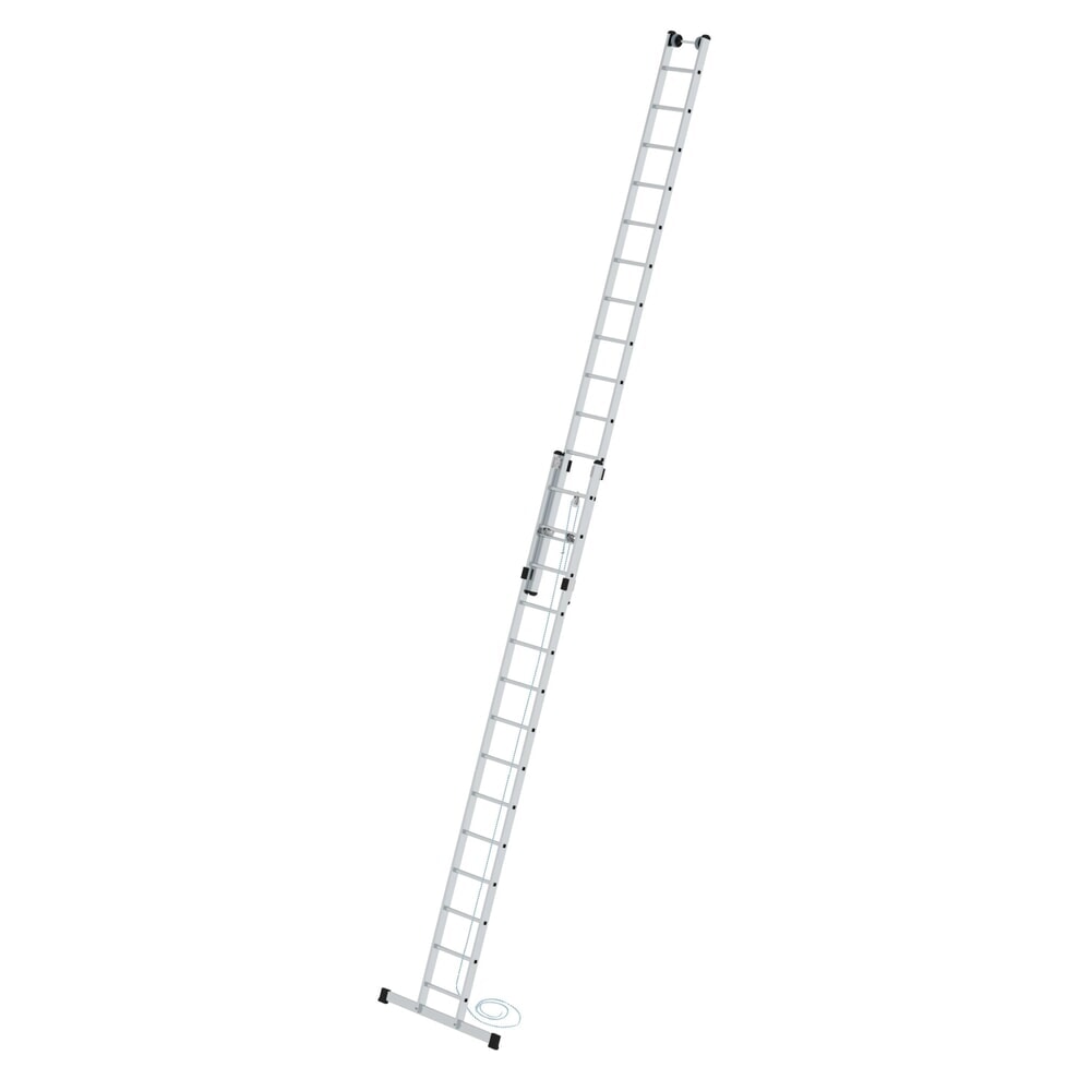 Produktabbildung: Munk Sprossen-Seilzugleiter 2-teilig mit Standard-Traverse 2x14 Sprossen
