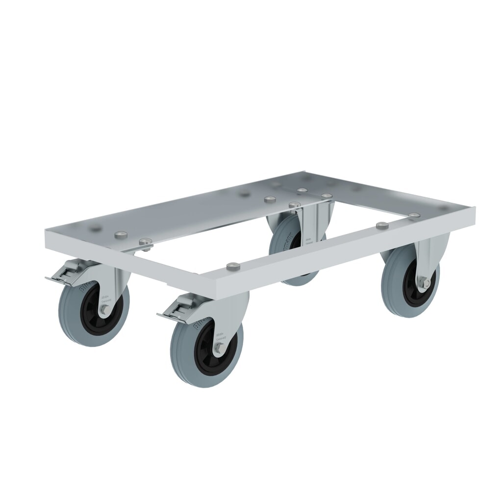 Munk Untersetzwagen Masse: 600x400mm für Transportkisten 11136/11137 Produktabbildung Nr. 1: Munk Untersetzwagen Masse: 600x400mm für Transportkisten 11136/11137