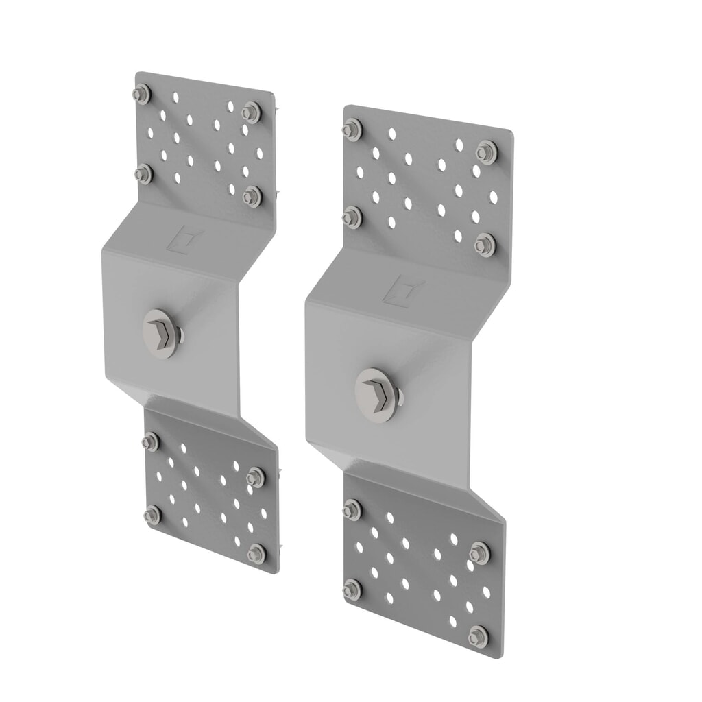 Munk Wandhalter für Blechfassade Produktabbildung: Munk Wandhalter für Blechfassade