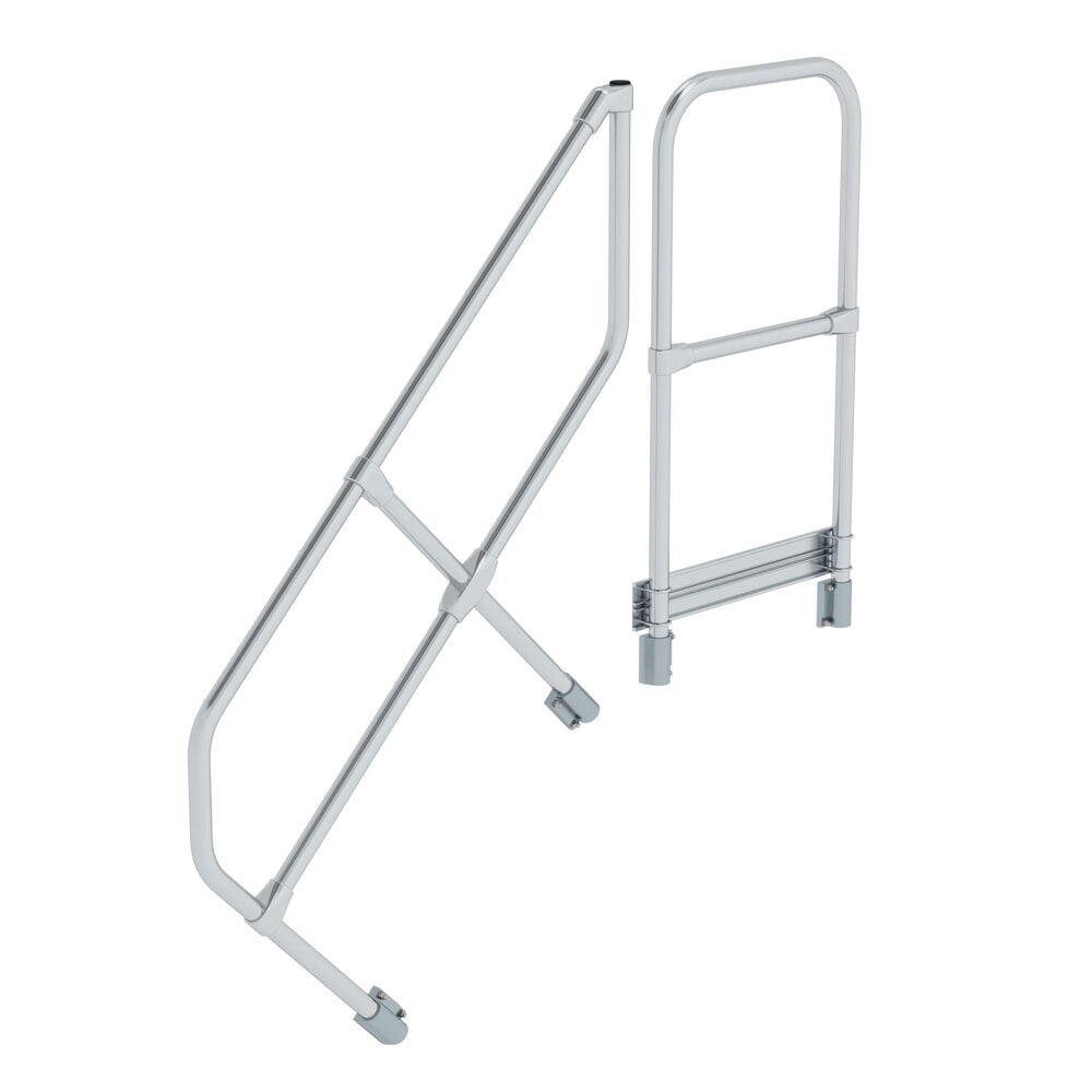 Produktabbildung: Munk Zweiter Handlauf für Treppe mit Plattform 45° 4 Stufen