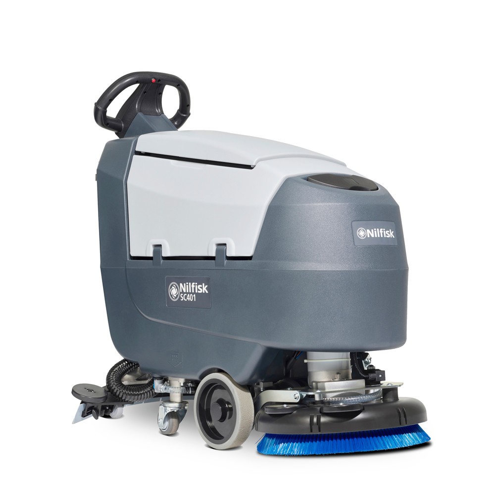 Produktabbildung: Nilfisk® Handgeführte Scheuer-Saugmaschine SC401 B Kombi, Batterie