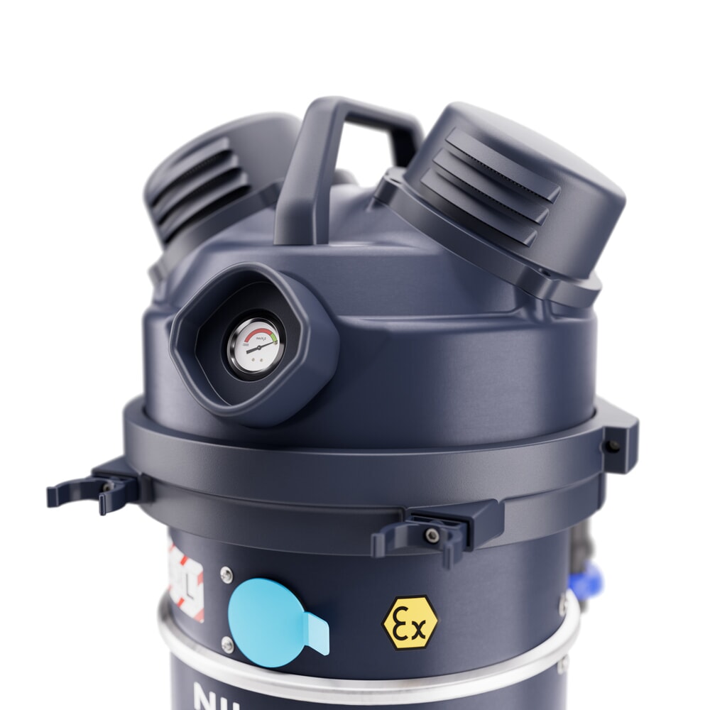 Produktabbildung Nr. 3: Nilfisk® Sicherheitssauger VHS010 für brennbaren & gefährlichen Staub in der Zone Z22 LC Z22 EXA