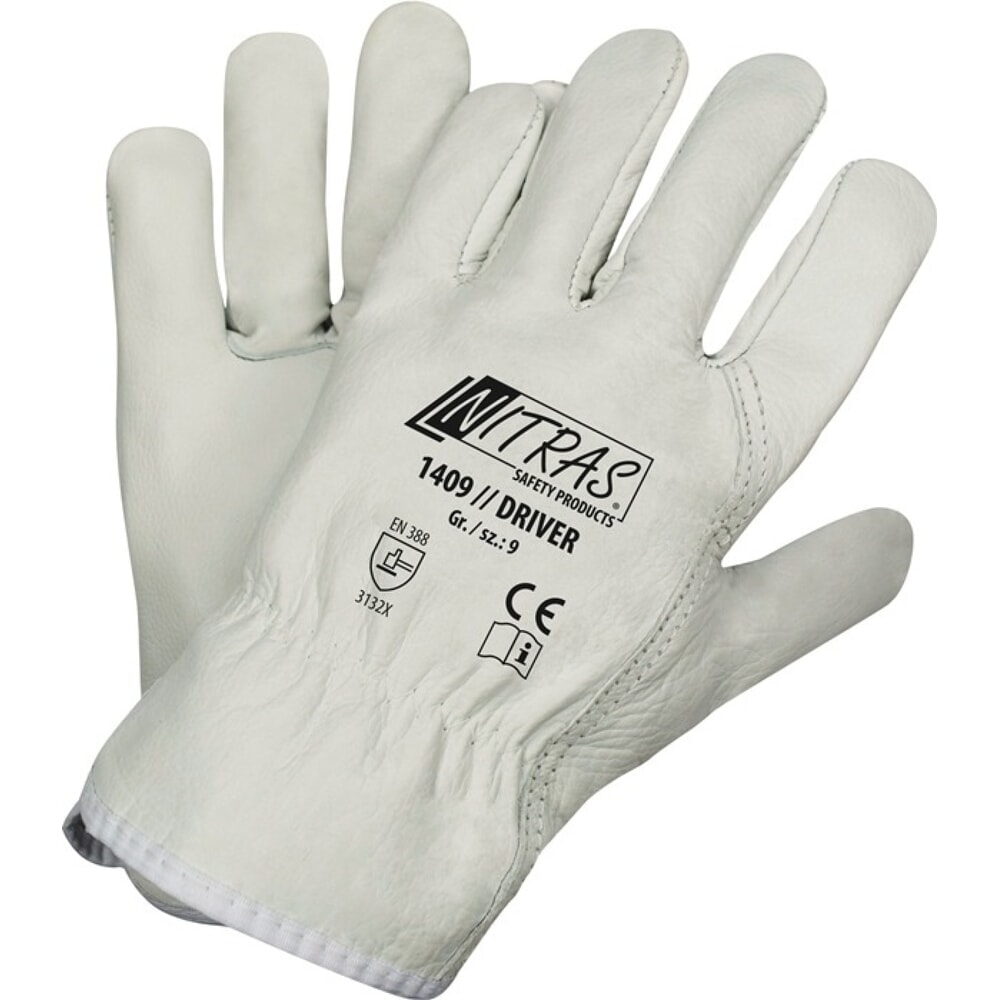 Produktabbildung: NITRAS Handschuhe Driver Gr.9 grau