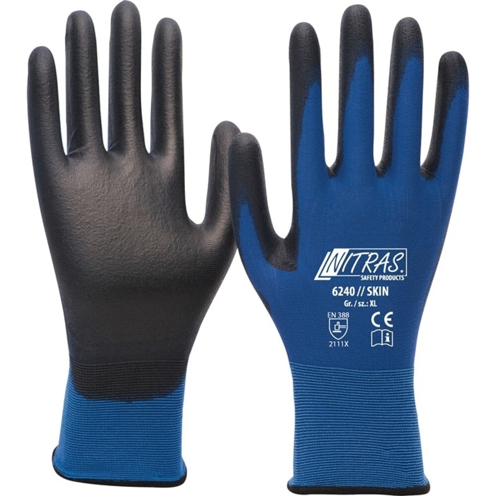 Produktabbildung: NITRAS Handschuhe Nitras Skin Gr.10