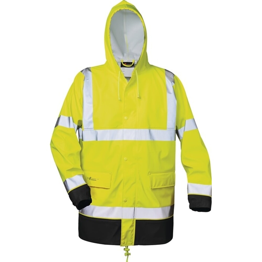 Produktabbildung: NORWAY Warnschutz PU Regenjacke Manfred Gr.L