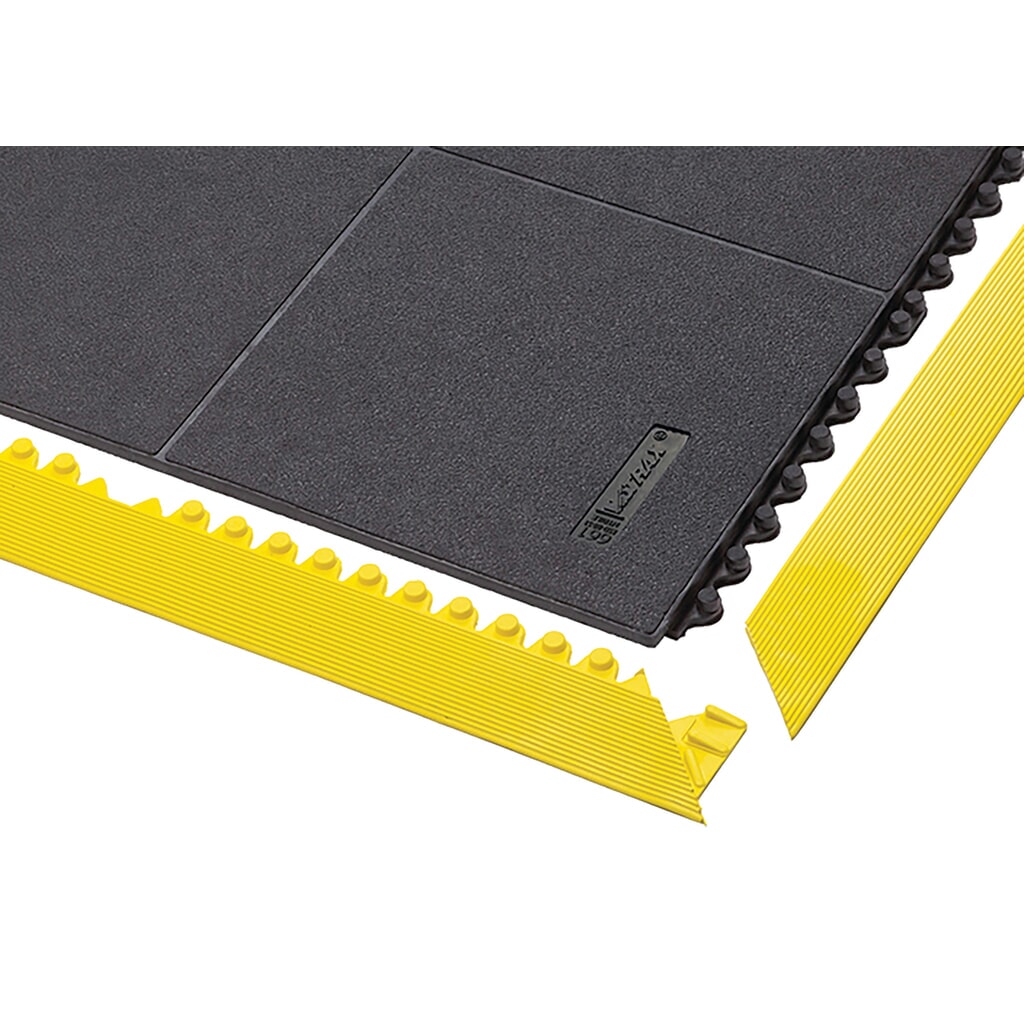 NoTrax Anti-Ermüdungsmatte Cushion Ease Solid™ ESD Nitrile FR, BxL 910 x 910 mm, schwarz Produktabbildung Nr. 3: NoTrax Anti-Ermüdungsmatte Cushion Ease Solid™ ESD Nitrile FR, BxL 910 x 910 mm, schwarz