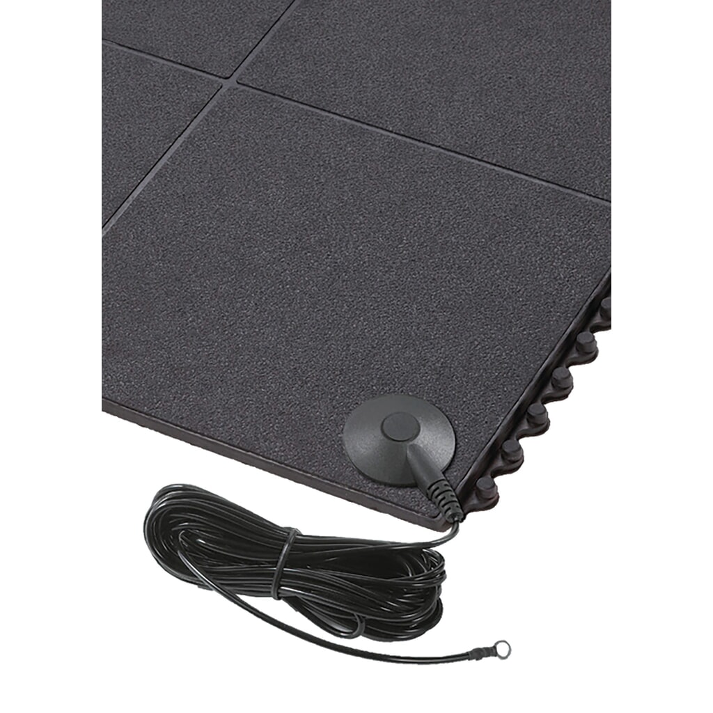 Produktabbildung Nr. 4: NoTrax Anti-Ermüdungsmatte Cushion Ease Solid™ ESD Nitrile FR, BxL 910 x 910 mm, schwarz