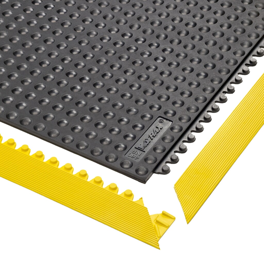 Produktabbildung: NoTrax Anti-Ermüdungsmatte SkywalkerHD™, BxL 910 x 910 mm, schwarz