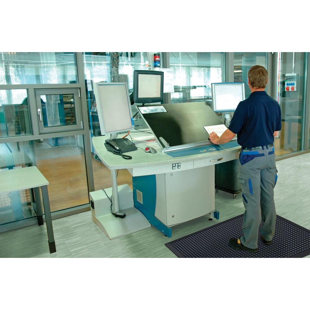 Produktabbildung Nr. 4: NoTrax Bodenmatte antistatisch, genoppt, BxL 600 x 900 mm