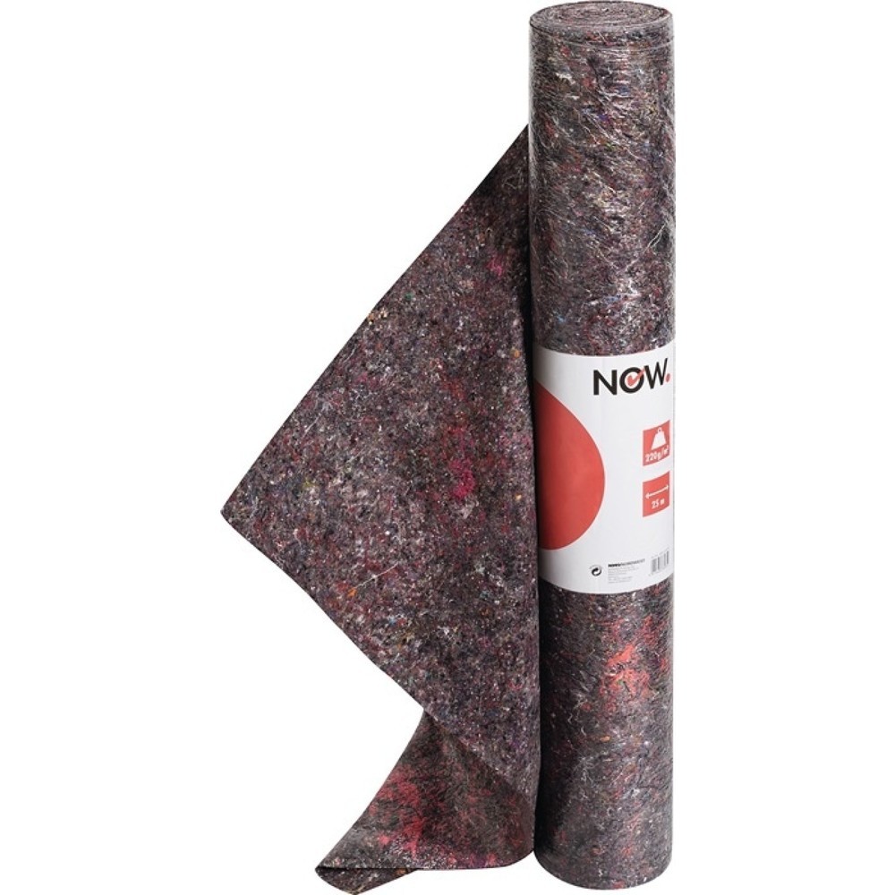 Produktabbildung: NOW Schutz-/Abdeckvlies L.50xB.1m G.ca.220g/m² Rl