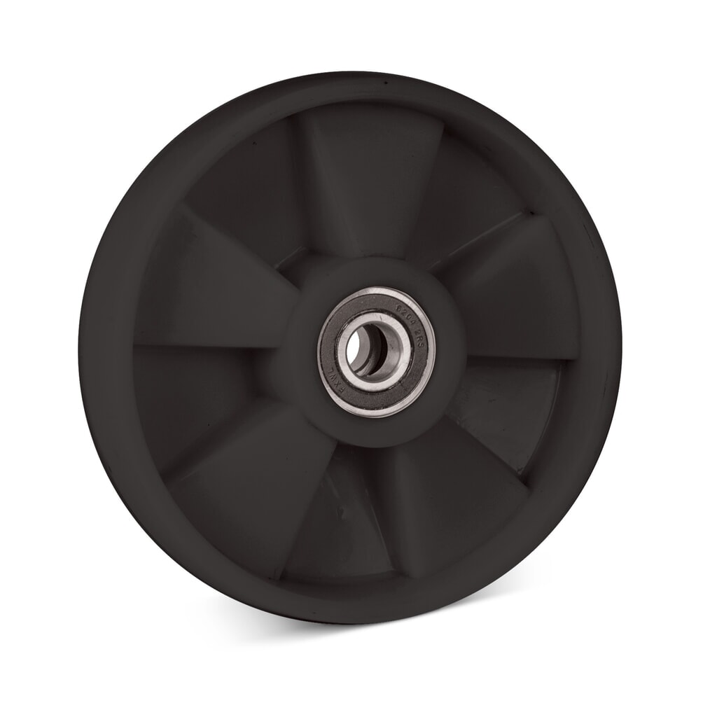 Produktabbildung: Nylon-Lenkrad für Handhubwagen Ameise® Typ BF, Bj. bis '08, Ø 200 mm