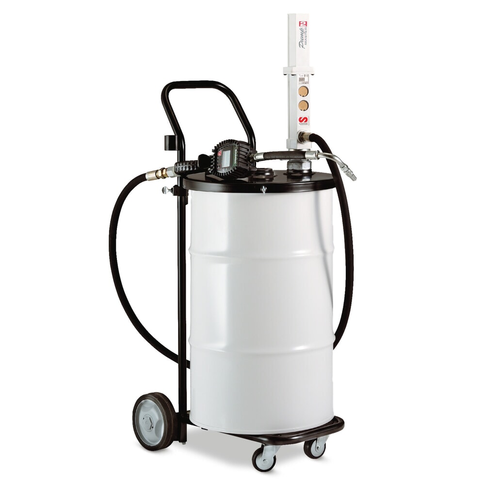 Produktabbildung: SAMOA Ölabgabegerät mit Druckschlauch, verfahrbar, 60 Liter