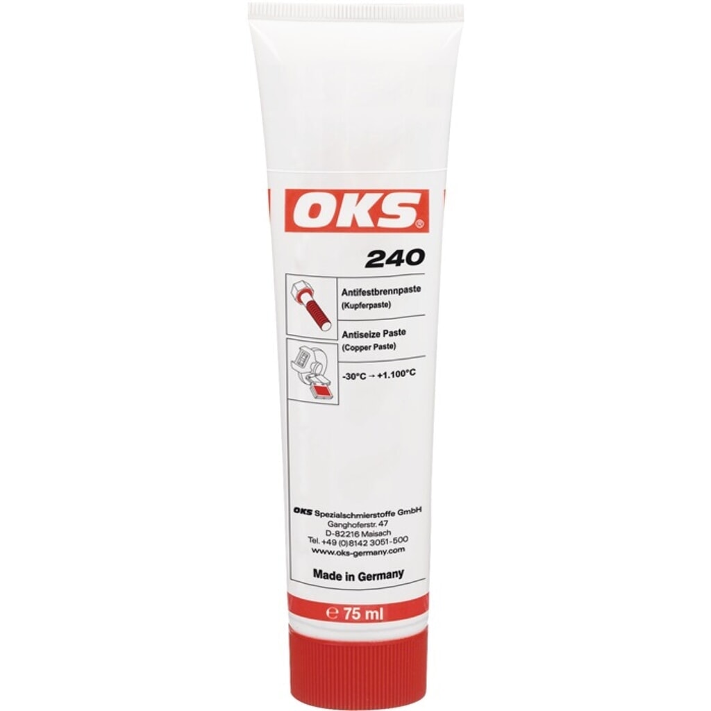 OKS Antifestbrennpaste (Kupferpaste) 240 75 ml Tube Produktabbildung Nr. 2: OKS Antifestbrennpaste (Kupferpaste) 240 75 ml Tube