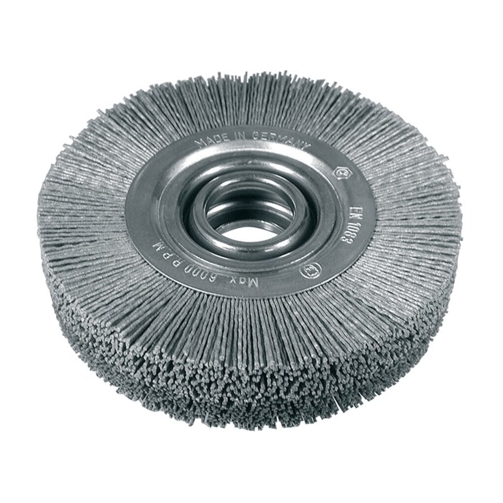 OSBORN Rundbürste, Nylon Körnung 120 mm 36 mm, Ø 150 mm, 12500 min-¹ Produktabbildung: OSBORN Rundbürste, Nylon Körnung 120 mm 36 mm, Ø 150 mm, 12500 min-¹